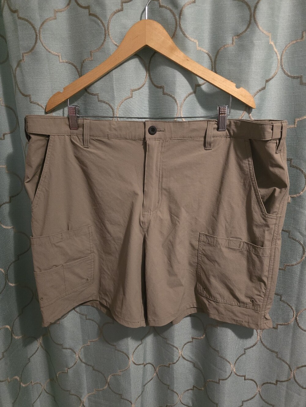 Magellan Outdoors Fish Gear Falcon Lake Men's XL 7" Inseam Shorts NWT Timberwolf